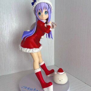 Is the Order a Rabbit? BLOOM Kafuu Chino Tippy Anime Figure Santa Version SEGA